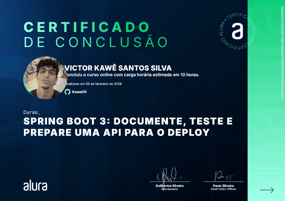 Spring Boot 3: Documente, Teste e Prepare uma API para o Deploy