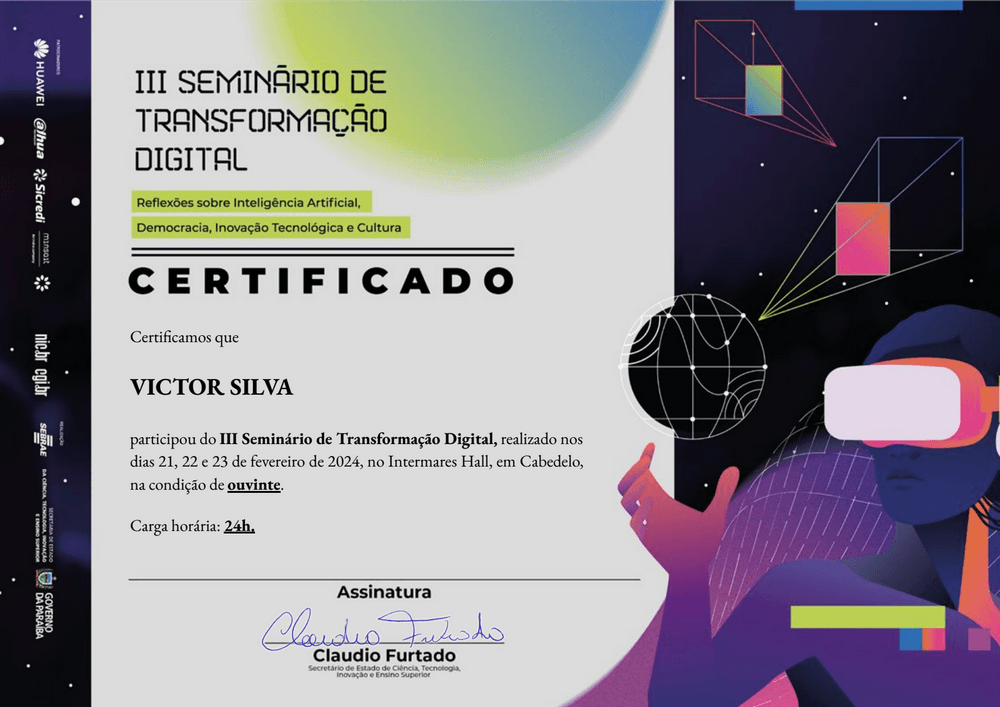 III Seminário de Transformação Digital
