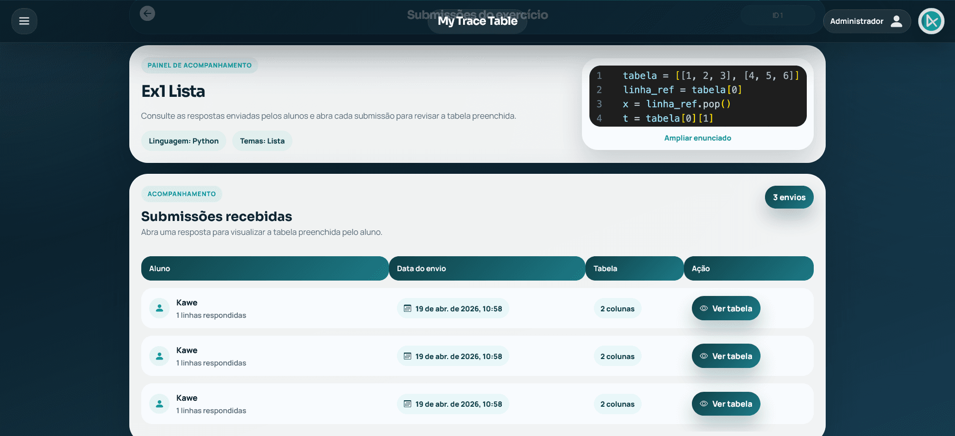 My Trace Trable Screenshot 4